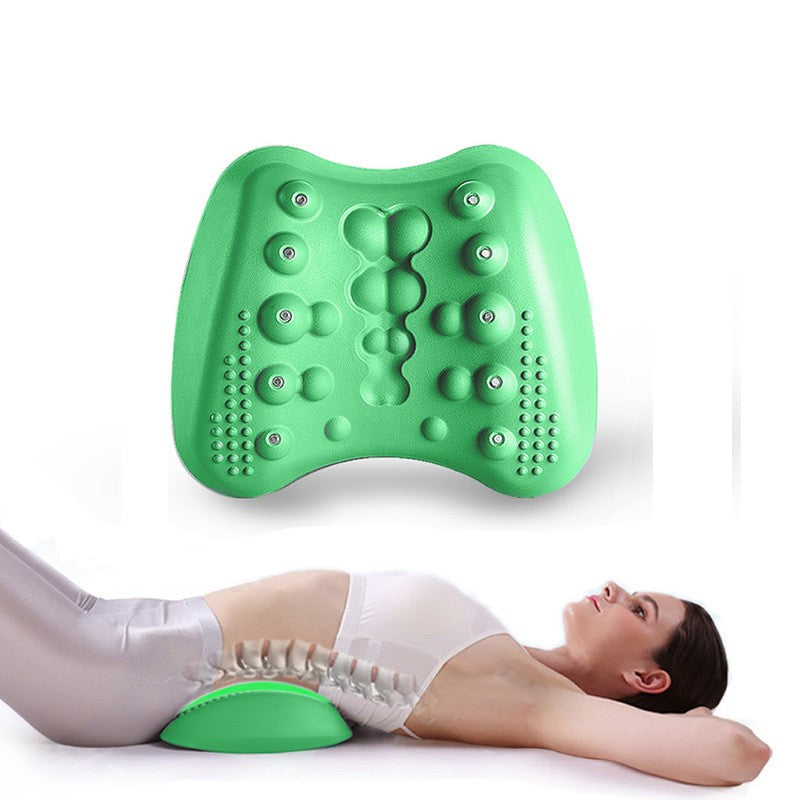 Lumbar Support Pillow for Lower Back Pain Relief Lower Back Stretcher Massager for Chronic Lumbar Pain Relief & Herniated Disc