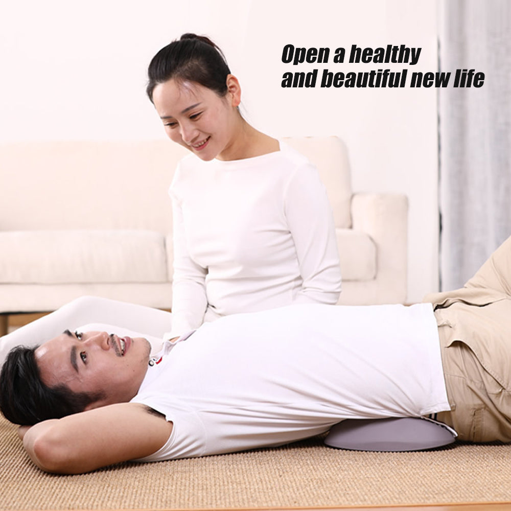 Lumbar Support Pillow for Lower Back Pain Relief Lower Back Stretcher Massager for Chronic Lumbar Pain Relief & Herniated Disc