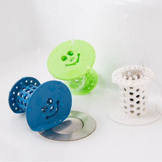 Bath Stopper Plug Sink Strainer Filter Sewer Dredge Device Hair Drain Hair Catcher bathroom accessories(green)