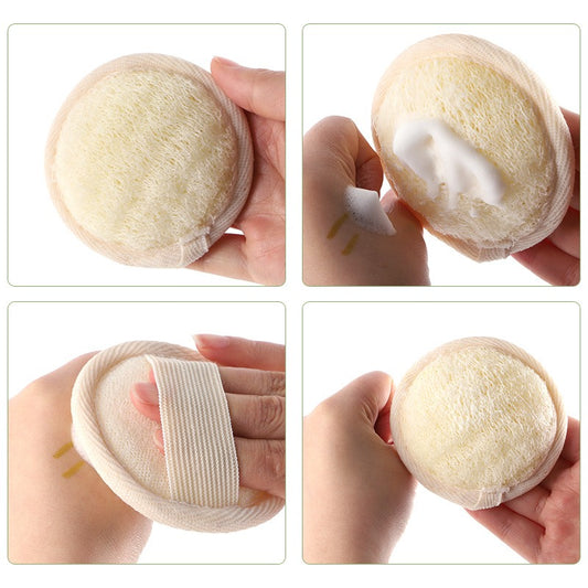 Oil free sponge gourd bath makeup remover