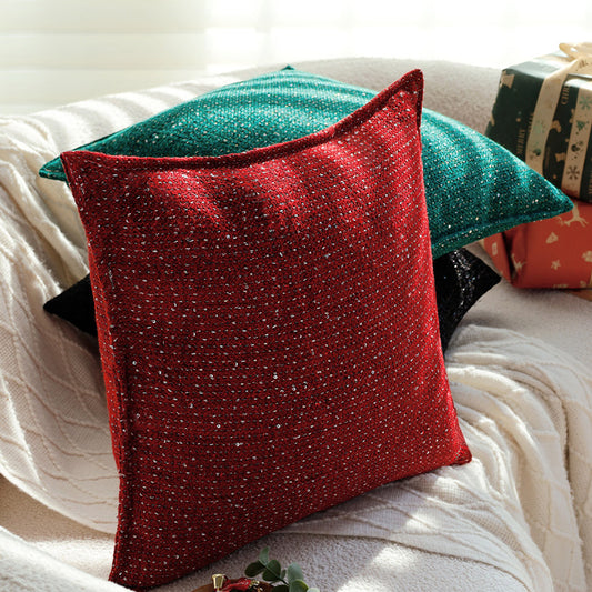 Christmas warm pillowcase light luxury holiday decoration bedroom living room cushion cover