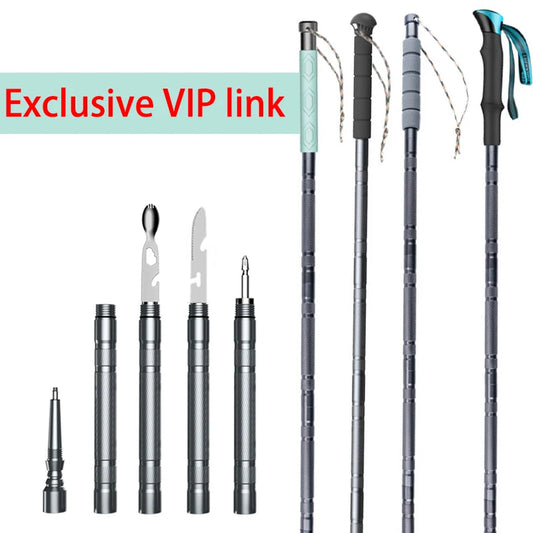 Defensive Stick Mountain Multifunctional Climbing Stick VIP Customer Link, Purchased Separately Extended Stick Not Shipped
