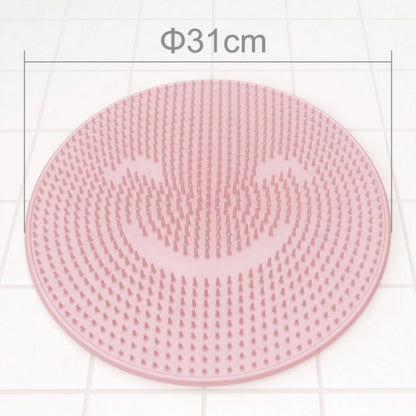 Silicone Bath Shower Back Brush Massager Bath Foot Brush Dead Skin Anti Skid Pad Bath Mats