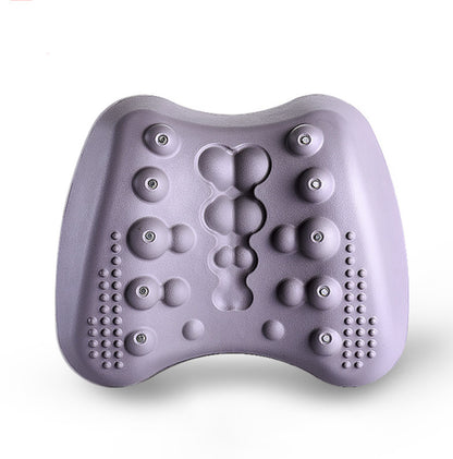 Lumbar Support Pillow for Lower Back Pain Relief Lower Back Stretcher Massager for Chronic Lumbar Pain Relief & Herniated Disc