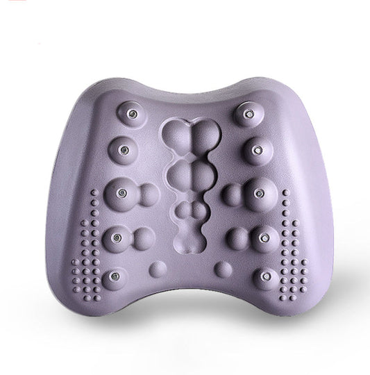 Lumbar Support Pillow for Lower Back Pain Relief Lower Back Stretcher Massager for Chronic Lumbar Pain Relief & Herniated Disc