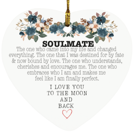 SOULMATE Heart Ornament