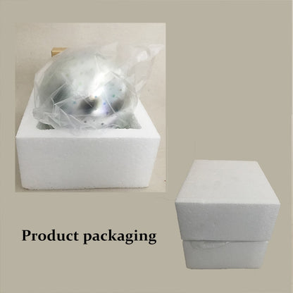 USB power supply 3D colorful crystal night light creative baby bedroom home decoration glass LED bedroom bedside table lamp